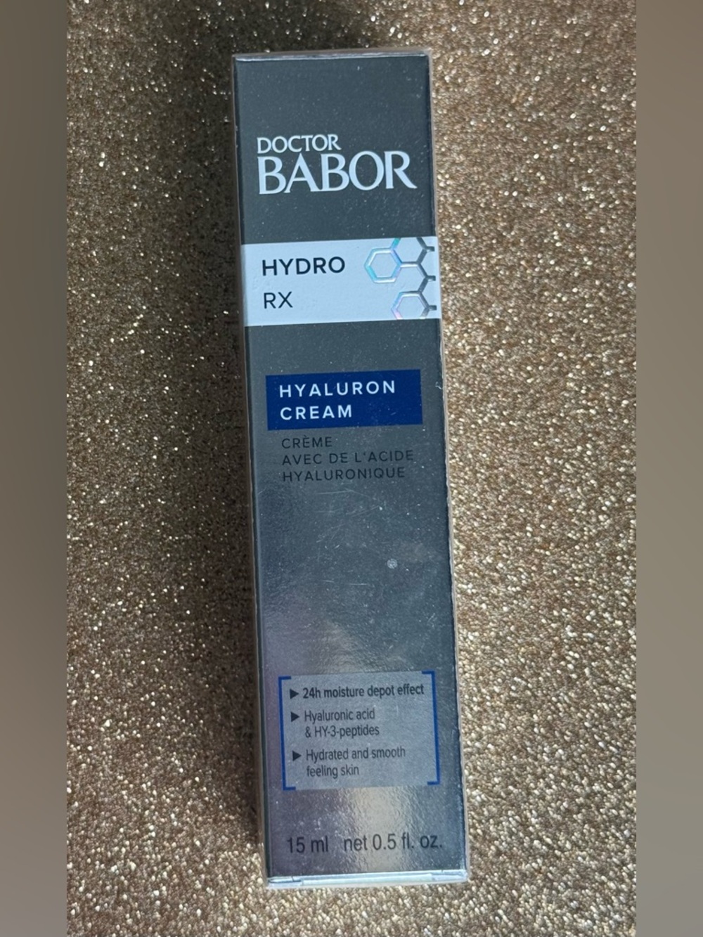 Doctor Babor Hydro RX Hyaluron Cream - 24h moisture- 15ml .5 fl. oz.